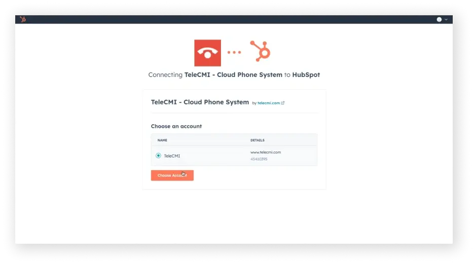 Step 3: Authenticate with HubSpot